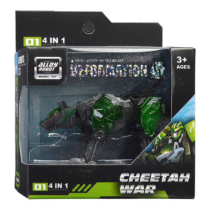 Фото к товару Робот HF9989-4 "King tiger" в коробке Робот HF9989-4 "King tiger" в коробке