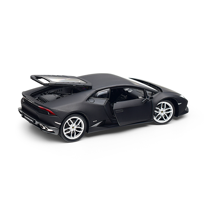 Фото к товару Машинка 1:24 Lamborghini Huracan Coupe, черный матовый Машинка 1:24 Lamborghini Huracan Coupe, черный матовый