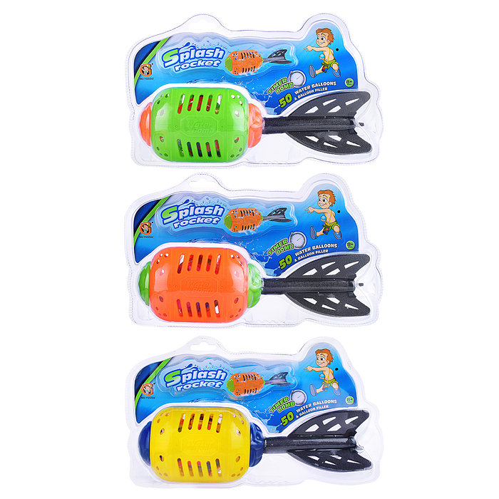 Игрушка - брызгалка YG55U "Бомба" на листе