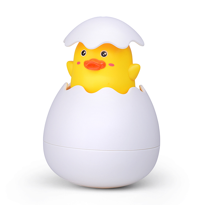 Игрушка для ванной яйцо-лейка, желтый цыплёнок