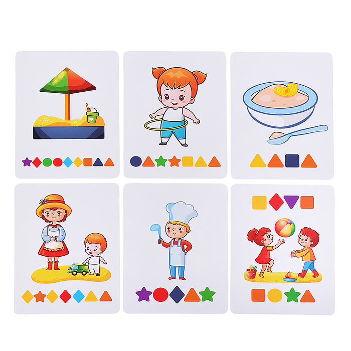 Настольная игра "Составляйка. Детский Сад" 25 карточек 