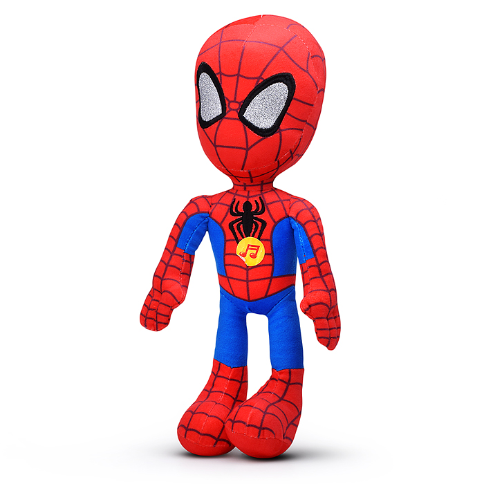 Мягкая игрушка "Спайдермен" 30 см, муз чип.