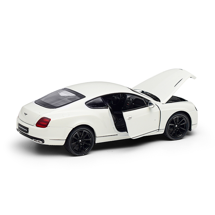 Фото к товару Машинка 1:24 Bentley Continental Supersports, белый Машинка 1:24 Bentley Continental Supersports, белый