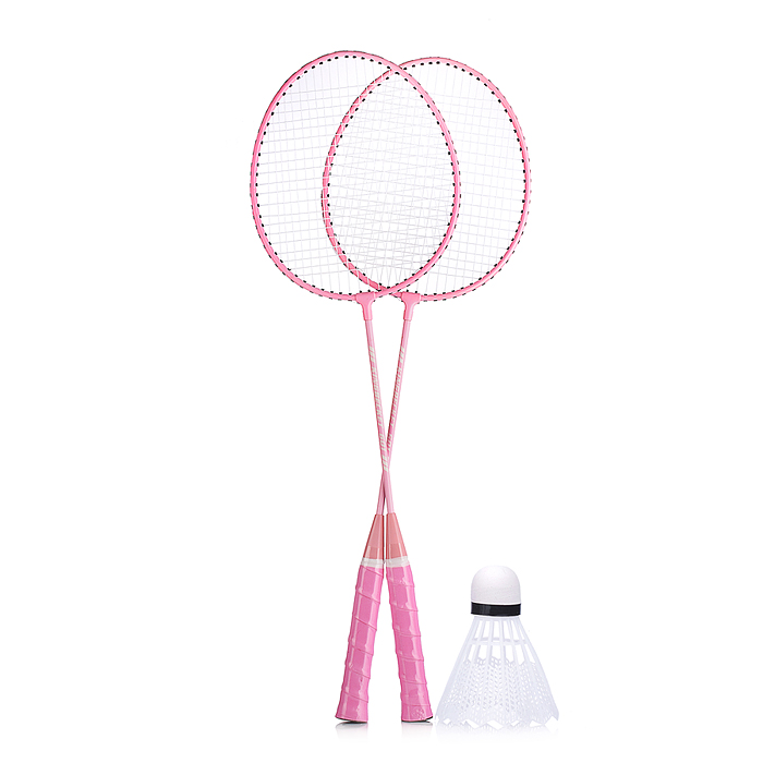 Фото к товару Набор бадминтон 00-5764 цвет розовый, в сумке Набор бадминтон 00-5764 цвет розовый, в сумке