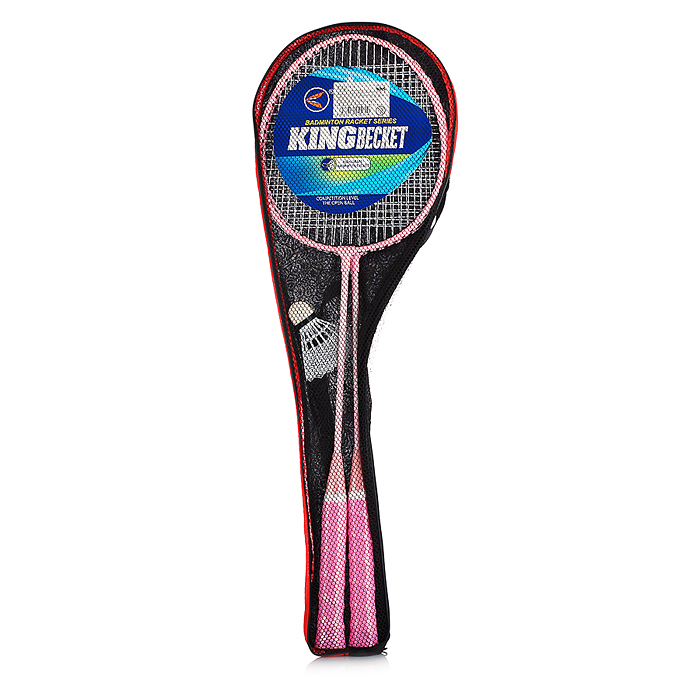 Фото к товару Набор бадминтон 00-5764 цвет розовый, в сумке Набор бадминтон 00-5764 цвет розовый, в сумке