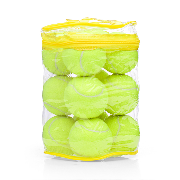 Фото к товару Набор мячей для большого тенниса 00-6074 (12 шт.) в сумке Набор мячей для большого тенниса 00-6074 (12 шт.) в сумке