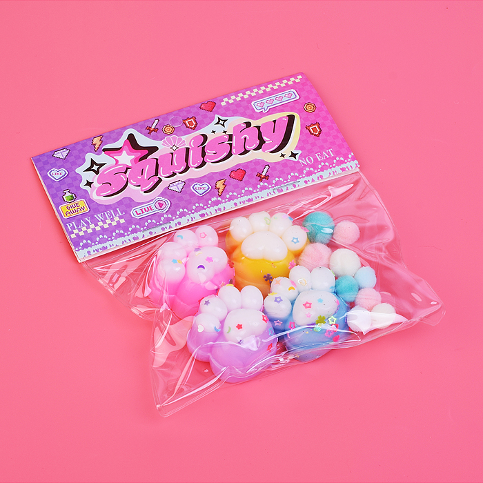 Фото к товару Игрушка-антистресс 00-6535 "Лапка котика" Игрушка-антистресс 00-6535 "Лапка котика"