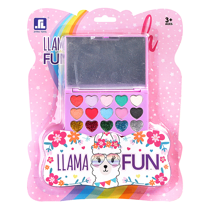 Набор детской косметики 2107J "Лама. Блестящие тени"