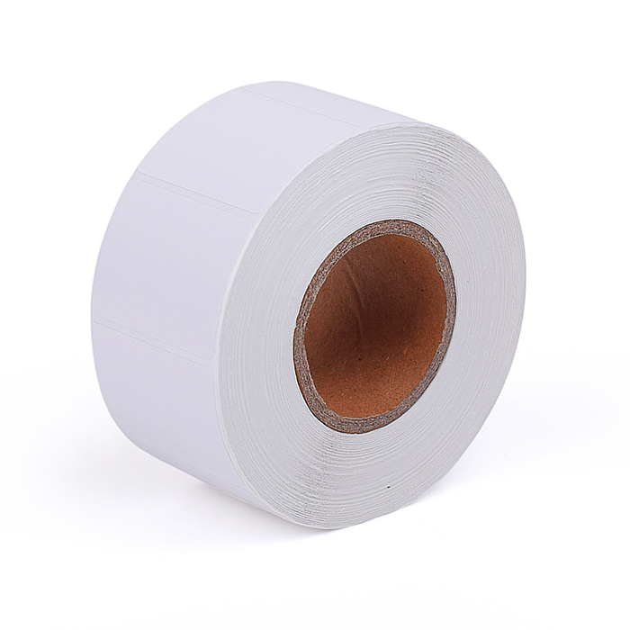 Термоэтикетка 40 ммx30 мм (1200 шт) ЭКО, без печати, Ø втулки 40 мм