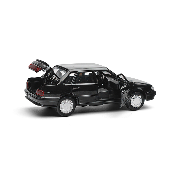 Фото к товару Машина металл ваз-2115 "Самара" длина 12 см, двери, черный Машина металл ваз-2115 "Самара" длина 12 см, двери, черный