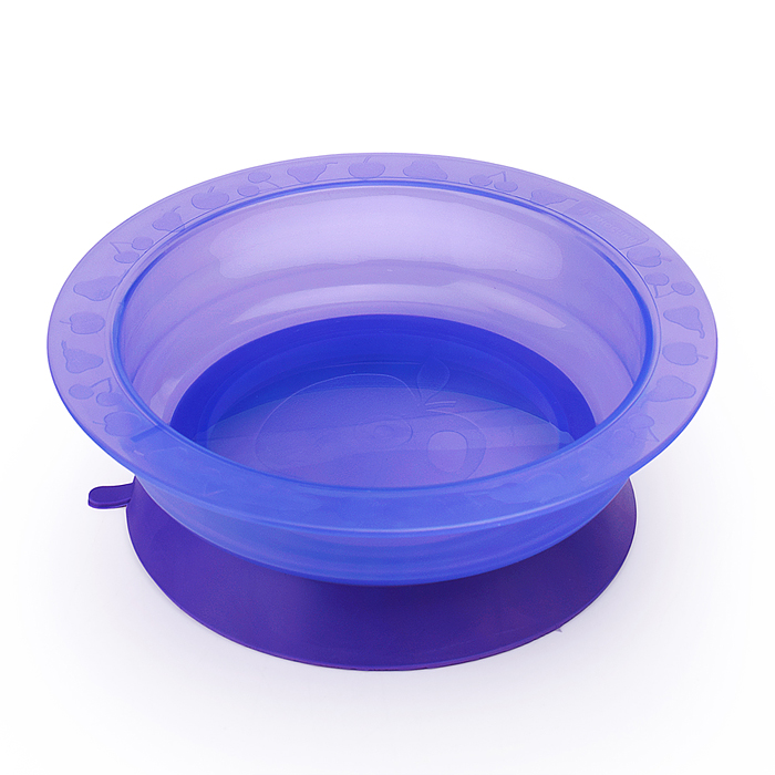 Фото к товару Тарелочка детская для первых блюд на присоске Тарелочка детская для первых блюд на присоске