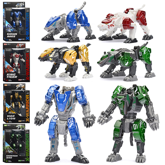 Робот HF9989-3 "X-warrior" трансформирующийся, в коробке Робот HF9989-3 "X-warrior" трансформирующийся, в коробке