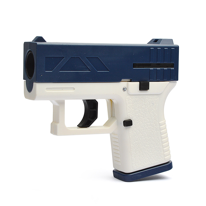 Фото к товару Пистолет JQH-2025 "Агент" стреляет дисками, в коробке Пистолет JQH-2025 "Агент" стреляет дисками, в коробке