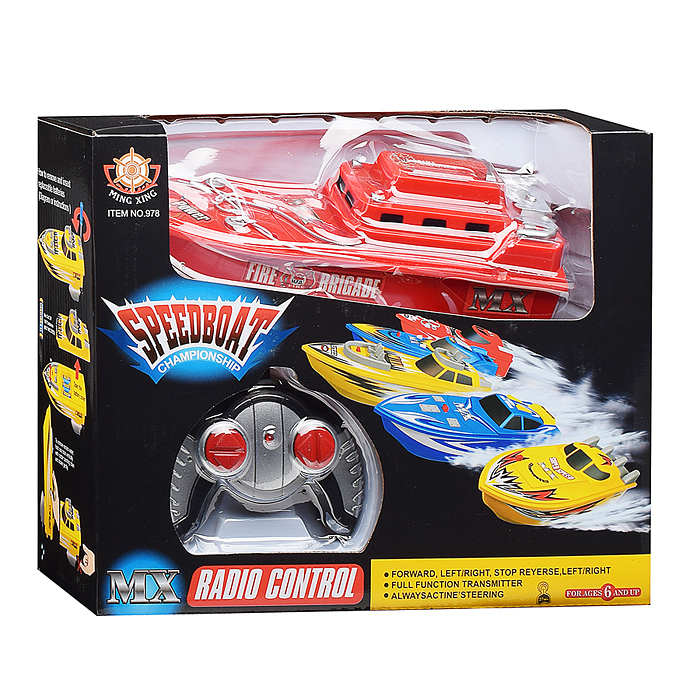 Фото к товару Катер 978-3 "Пожарная бригада" р/у, 27MHz, в коробке Катер 978-3 "Пожарная бригада" р/у, 27MHz, в коробке