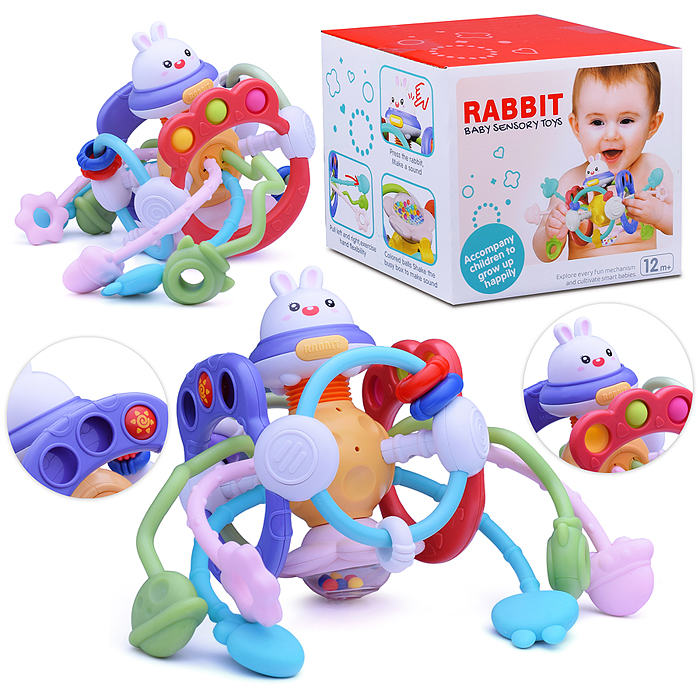 Развивающая игрушка BY310 "Зайка" в коробке