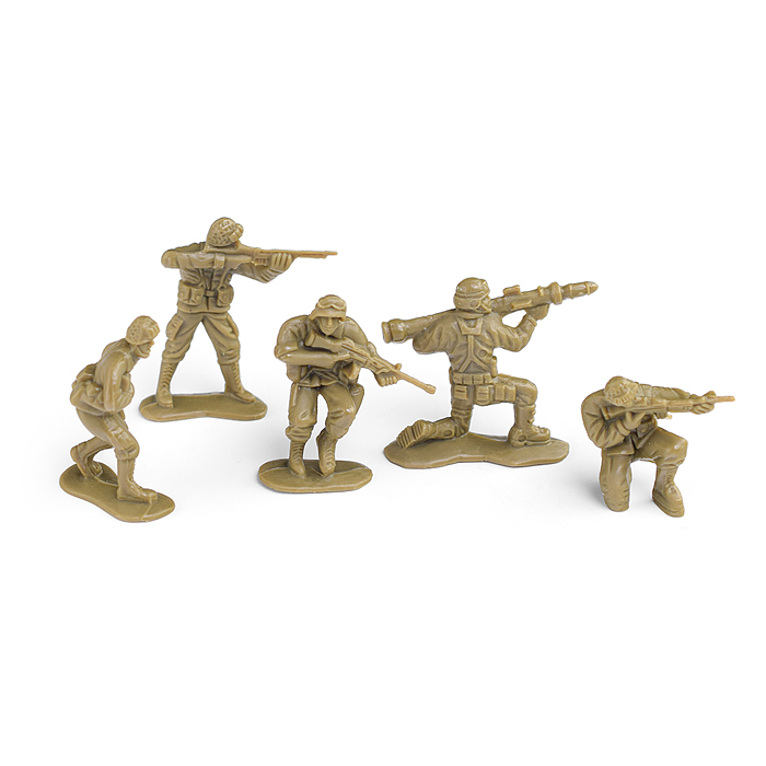 Игровой набор 166H-69 "Военная техника" с солдатами, в пакете