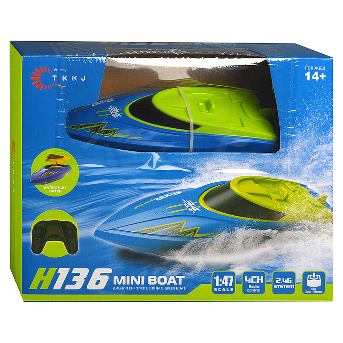 Фото к товару Катер H136 "Ветер свободы" р/у, 27MHz, в коробке Катер H136 "Ветер свободы" р/у, 27MHz, в коробке