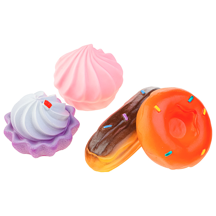 Набор игрушечных продуктов. Сладкая выпечка Набор игрушечных продуктов. Сладкая выпечка