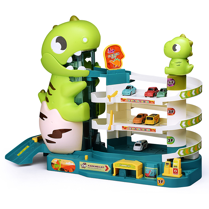 Фото к товару Парковка 3310A "Динозаврик" в коробке Парковка 3310A "Динозаврик" в коробке