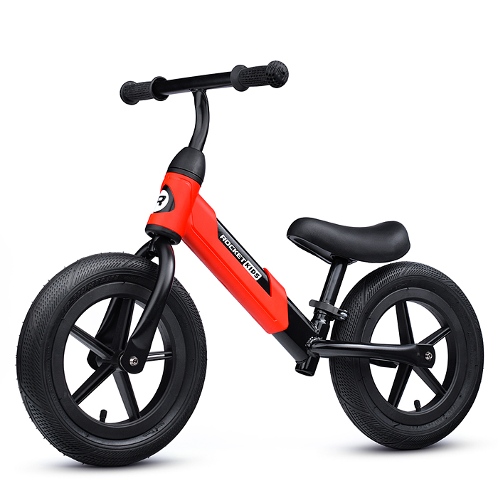 Беговел 12" Rocket, колеса надувные, цвет красный Беговел 12" Rocket, колеса надувные, цвет красный