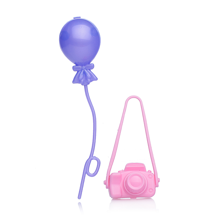 Кукла RZ388-31 "Дарья" с мотоциклом и аксессуарами, в пакете