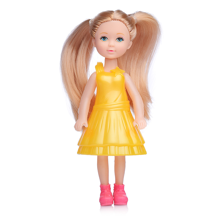 Кукла RZ388-31 "Дарья" с мотоциклом и аксессуарами, в пакете