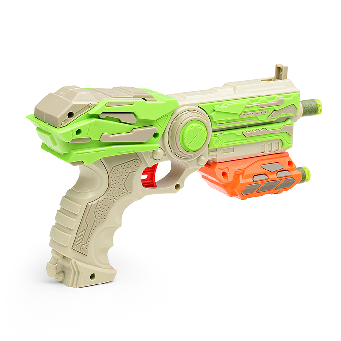 Фото к товару Пистолет FJ9004 "Битва-1" в коробке Пистолет FJ9004 "Битва-1" в коробке