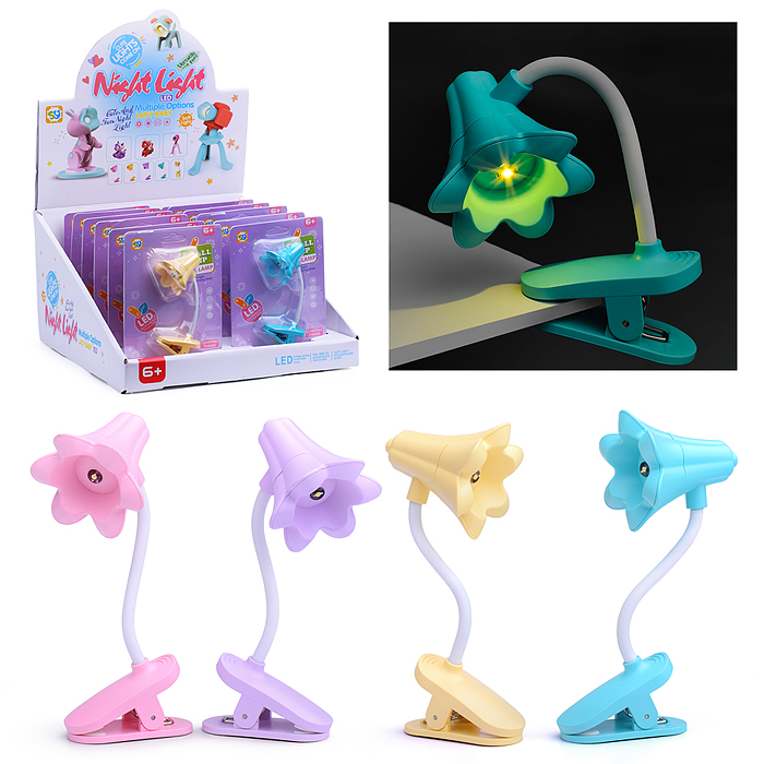 Фонарик игрушечный SY644A "Настольная лампа. Цветок" в коробке Фонарик игрушечный SY644A "Настольная лампа. Цветок" в коробке