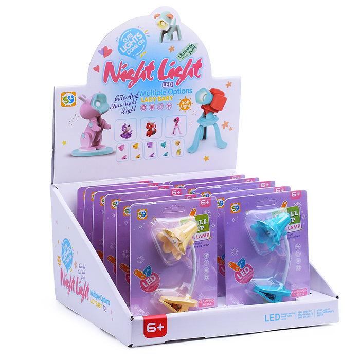 Фото к товару Фонарик игрушечный SY644A "Настольная лампа. Цветок" в коробке Фонарик игрушечный SY644A "Настольная лампа. Цветок" в коробке