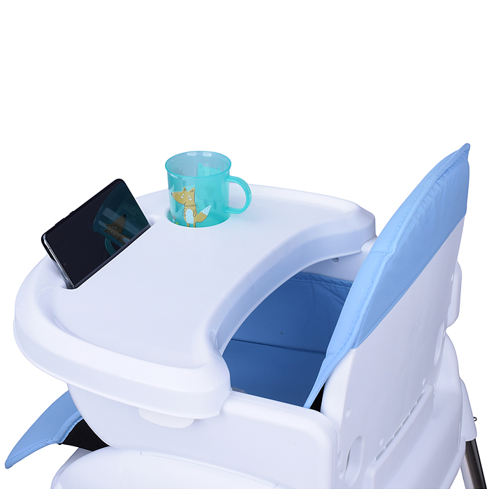 Фото к товару Стульчик детский STR012 голубой, в коробке Стульчик детский STR012 голубой, в коробке