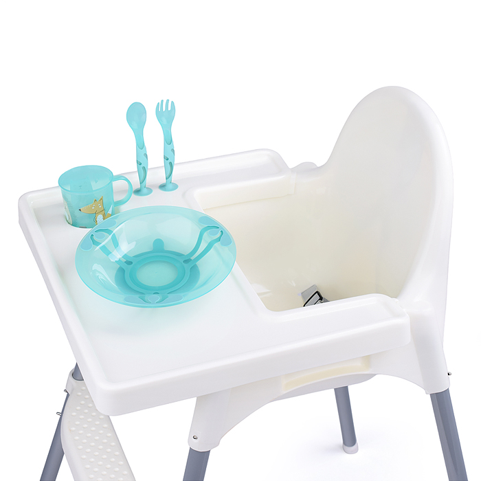 Фото к товару Стульчик детский STR006 белый, в коробке Стульчик детский STR006 белый, в коробке