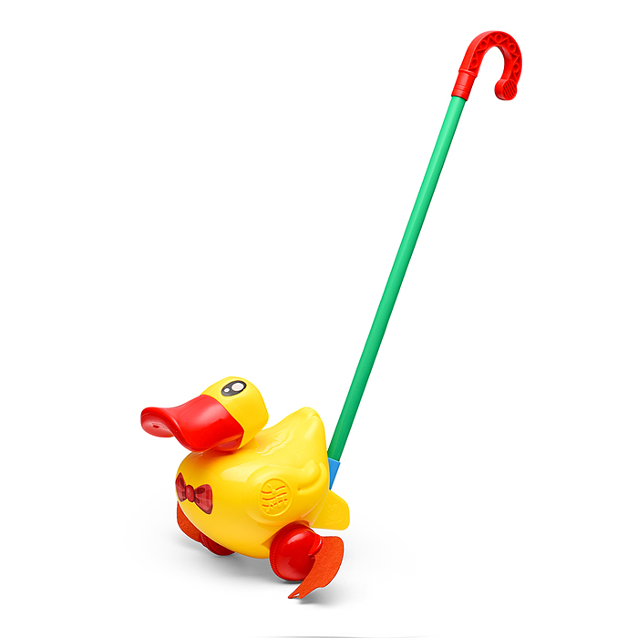 Фото к товару Каталка 502 "Утёнок" в пакете Каталка 502 "Утёнок" в пакете