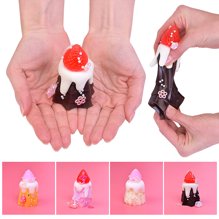 Игрушка-антистресс 00-6548 "Клубничное пирожное"