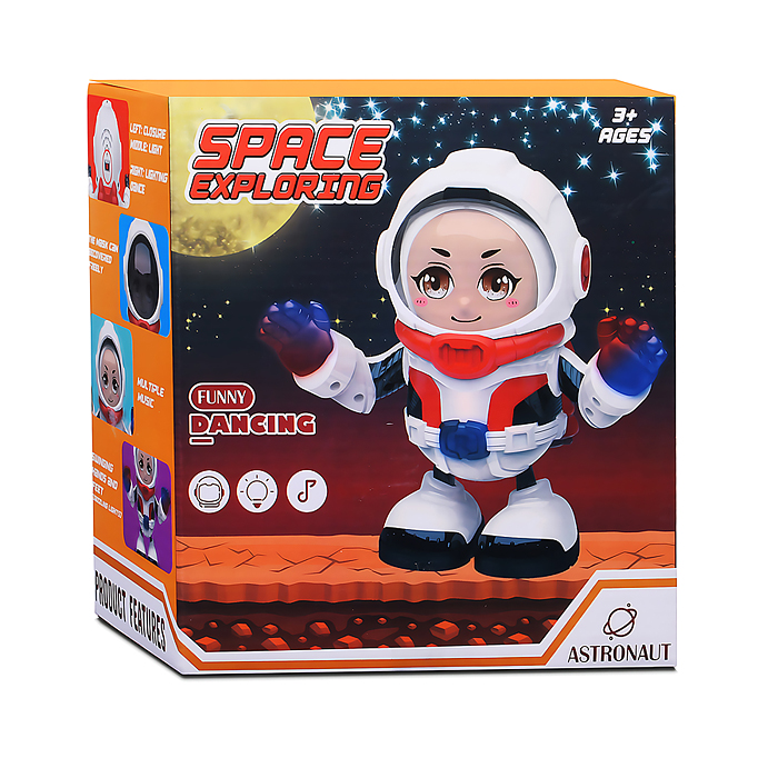 Интерактивная игрушка RS-3148 "Космонавт" в коробке