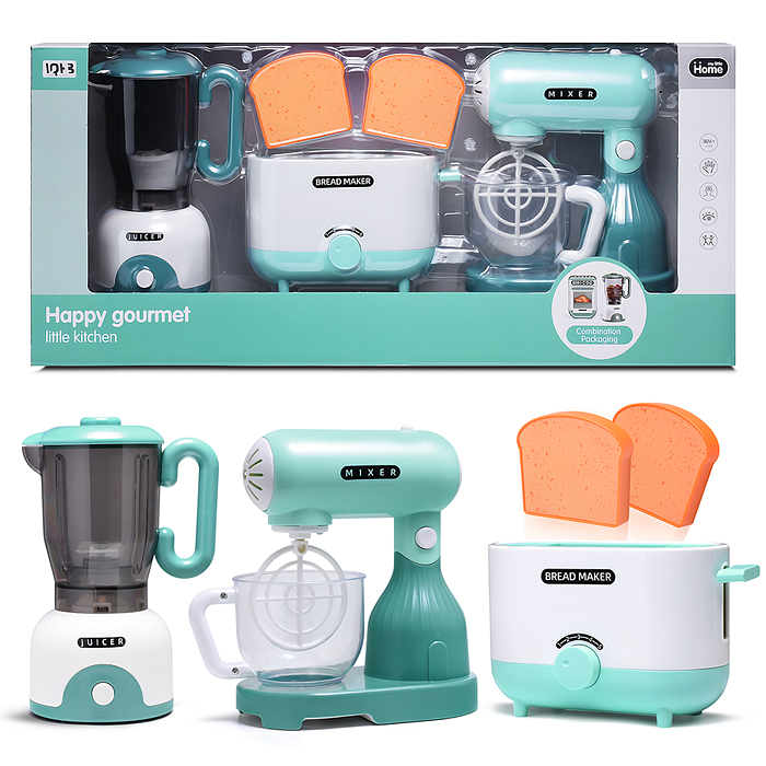 Набор бытовой техники A2101-13 " Миксер, тостер, блендер" в коробке