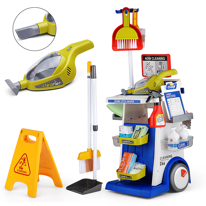 Игровой набор 667-76 "Веселая уборка" в коробке