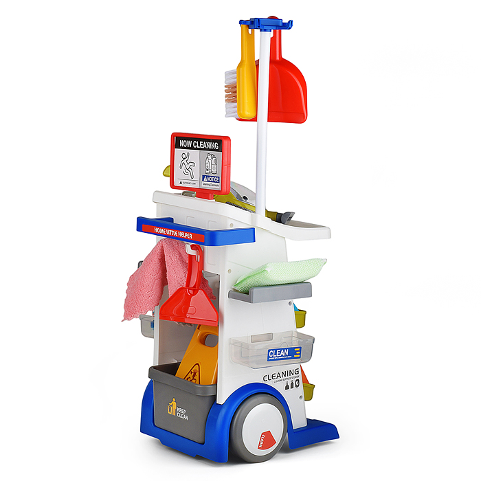 Фото к товару Игровой набор 667-76 "Веселая уборка" в коробке Игровой набор 667-76 "Веселая уборка" в коробке