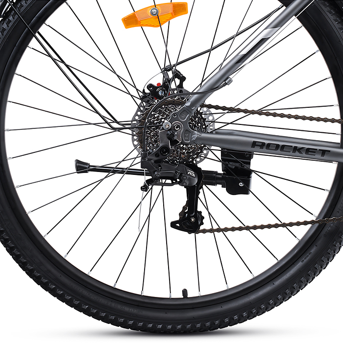 Фото к товару Велосипед 29" Rocket Ranon 29, цвет серый, размер 18" Велосипед 29" Rocket Ranon 29, цвет серый, размер 18"