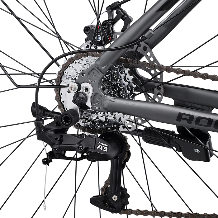 Фото к товару Велосипед 29" Rocket Ranon 29, цвет серый, размер 18" Велосипед 29" Rocket Ranon 29, цвет серый, размер 18"