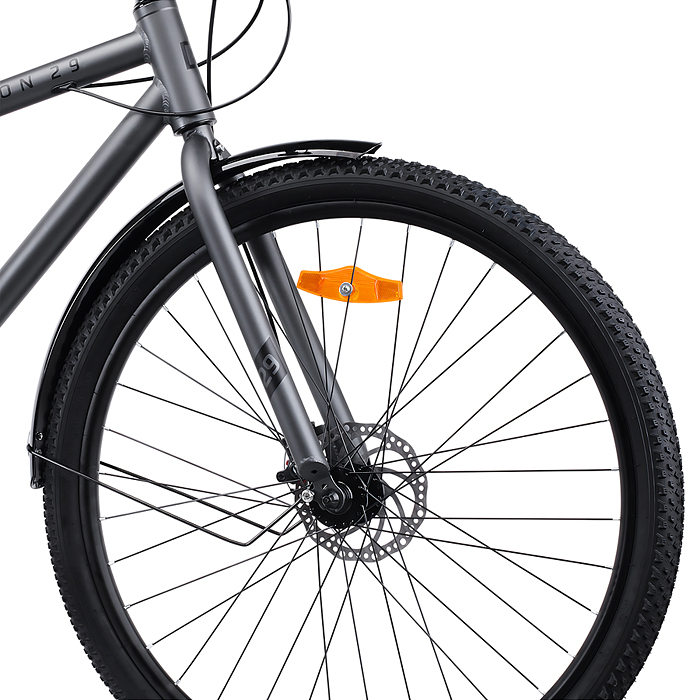 Фото к товару Велосипед 29" Rocket Ranon 29, цвет серый, размер 18" Велосипед 29" Rocket Ranon 29, цвет серый, размер 18"