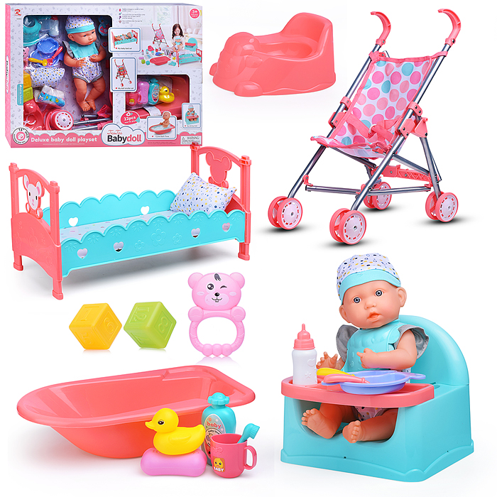 Пупс 83880 "Женечка" с аксессуарами, в коробке Пупс 83880 "Женечка" с аксессуарами, в коробке