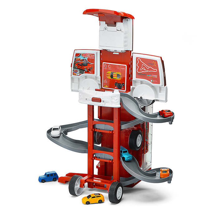 Фото к товару Трек-Трейлер SJ685A-1 "Пожарный" в коробке Трек-Трейлер SJ685A-1 "Пожарный" в коробке