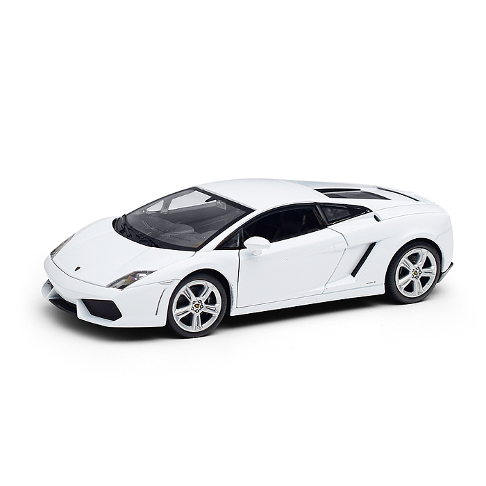 Фото к товару Машинка 1:24 Lamborghini Gallardo LP560-4, белый Машинка 1:24 Lamborghini Gallardo LP560-4, белый