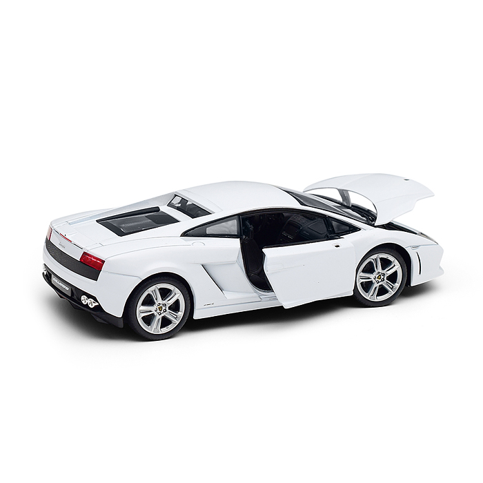 Фото к товару Машинка 1:24 Lamborghini Gallardo LP560-4, белый Машинка 1:24 Lamborghini Gallardo LP560-4, белый