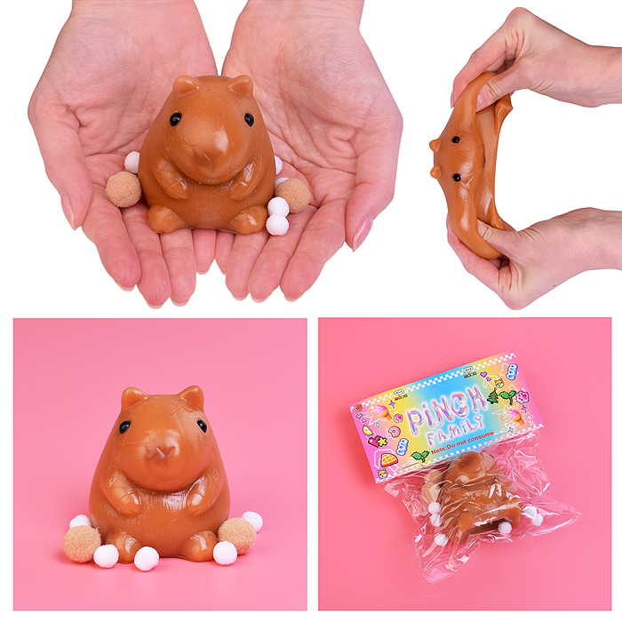 Игрушка-антистресс 00-6395 "Детеныш капибары"