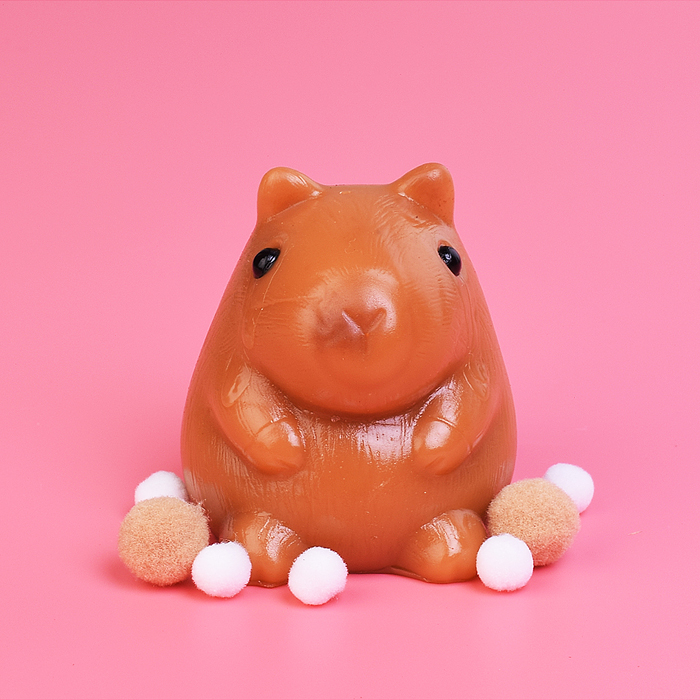 Фото к товару Игрушка-антистресс 00-6395 "Детеныш капибары" Игрушка-антистресс 00-6395 "Детеныш капибары"