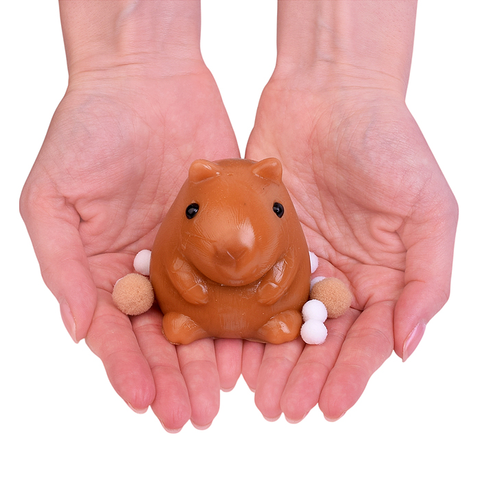 Фото к товару Игрушка-антистресс 00-6395 "Детеныш капибары" Игрушка-антистресс 00-6395 "Детеныш капибары"