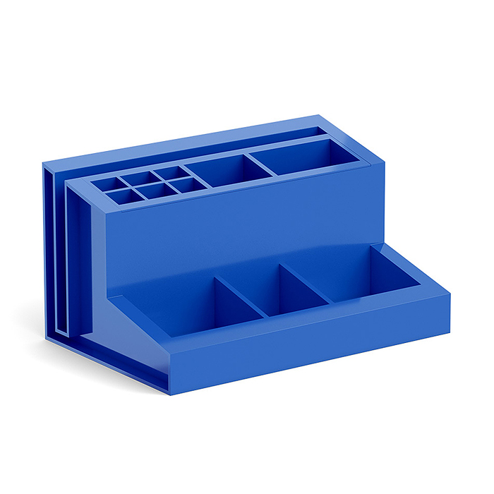 Подставка настольная пластиковая Leader, Classic, синяя