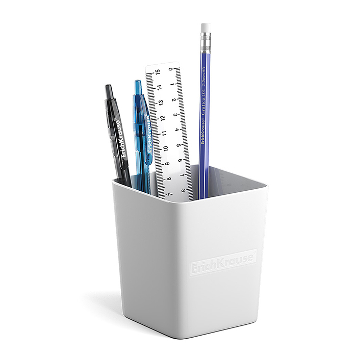 Набор настольный пластиковый Base, Classic, белый