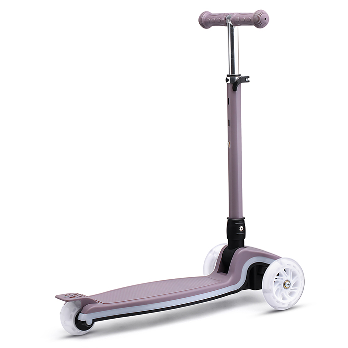 Фото к товару Самокат трёхколёсный R0198 ROCKET колёса световые PU, цвет мокко Самокат трёхколёсный R0198 ROCKET колёса световые PU, цвет мокко